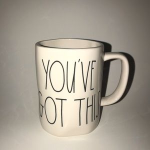 NWOT Rae Dunn LL YOU'VE GOT THIS Mug White